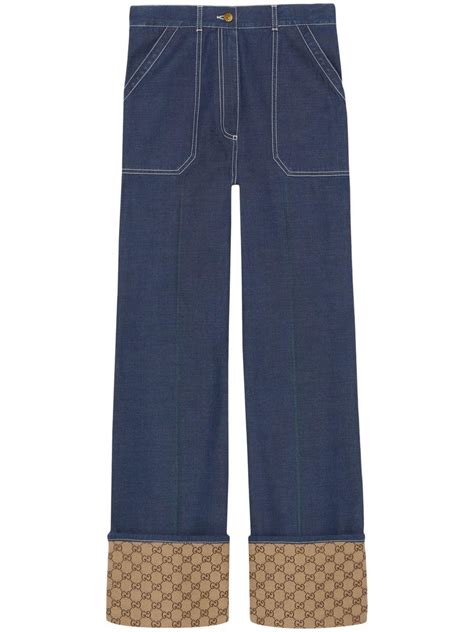 gucci jeans couture|gucci female jeans.